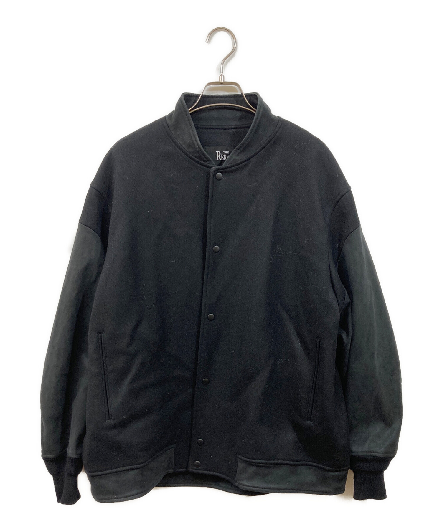 中古・古着通販】THE RERACS (ザ リラクス) ウールブルゾン ブラック