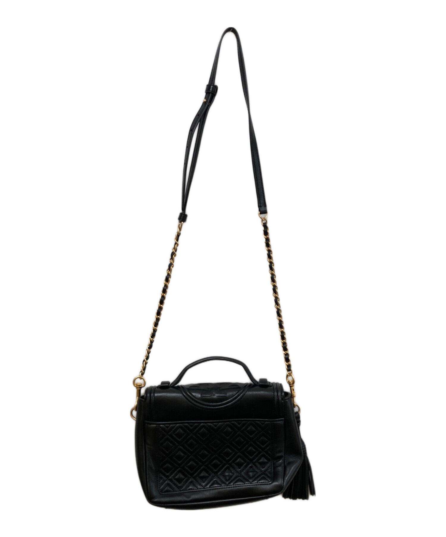 中古・古着通販】TORY BURCH (トリーバーチ) フレミングサッチェル 