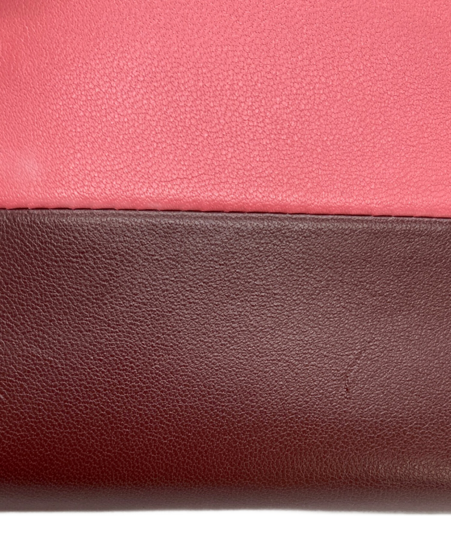 中古・古着通販】CELINE (セリーヌ) バイカラーラウンドファスナー財布
