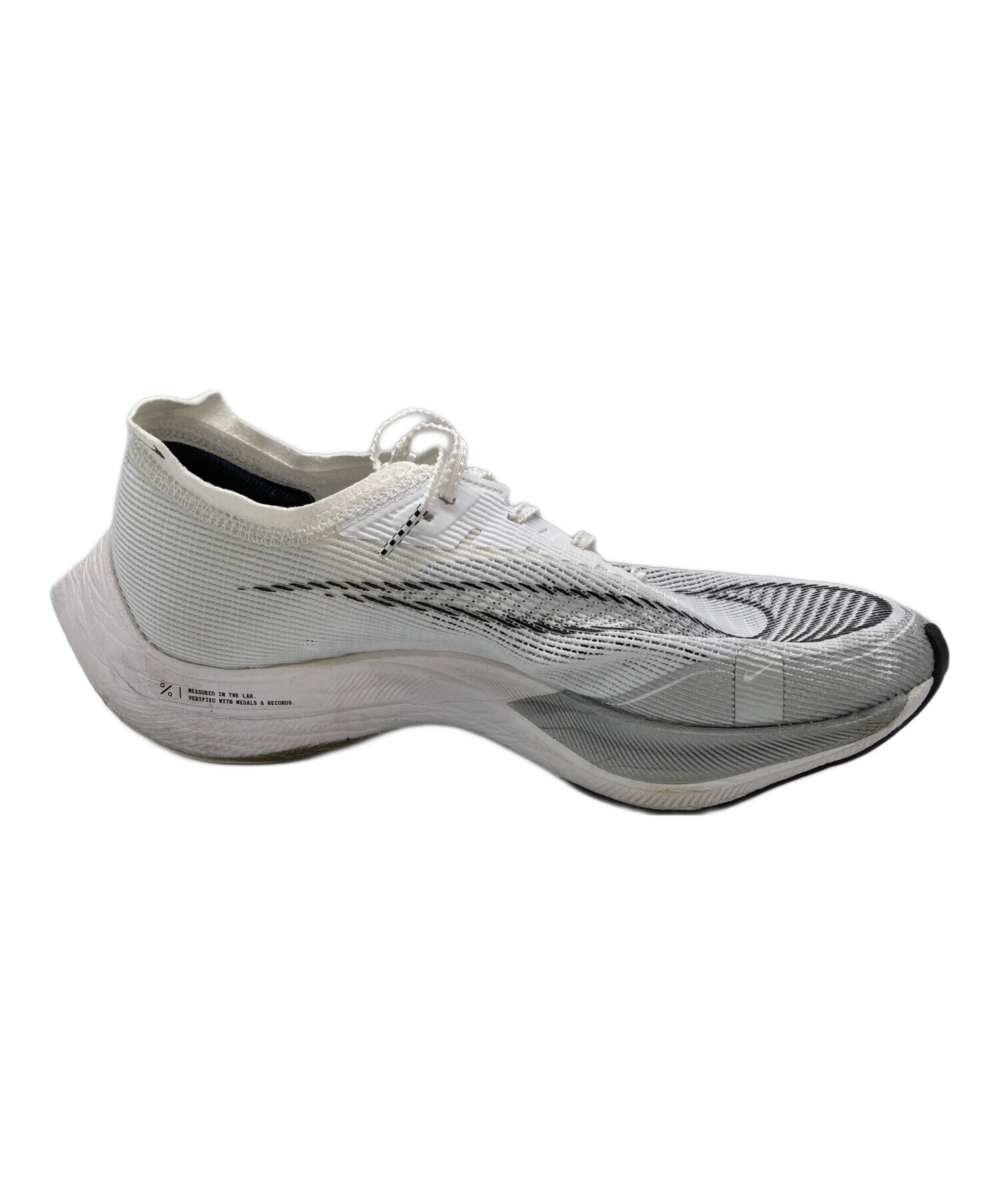 中古・古着通販】NIKE (ナイキ) ZoomX VaporFly Next %2 ホワイト