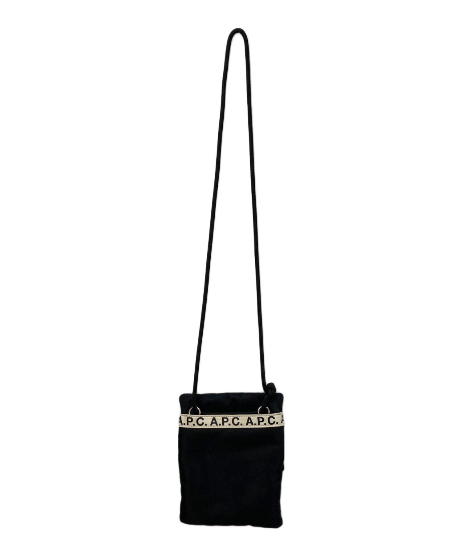 中古・古着通販】A.P.C. (アーペーセー) NECK POUCH REPEAT ブラック