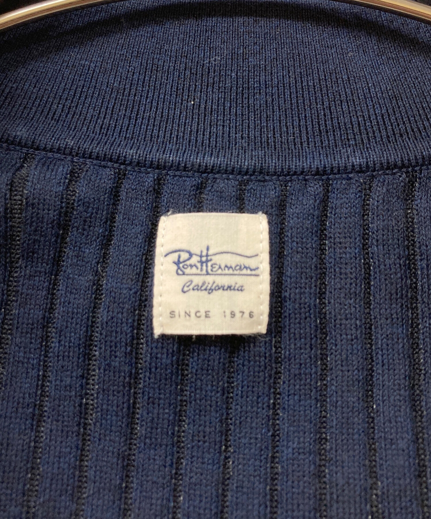 中古・古着通販】Ron Herman (ロンハーマン) ワイドリブ ニット シャツ