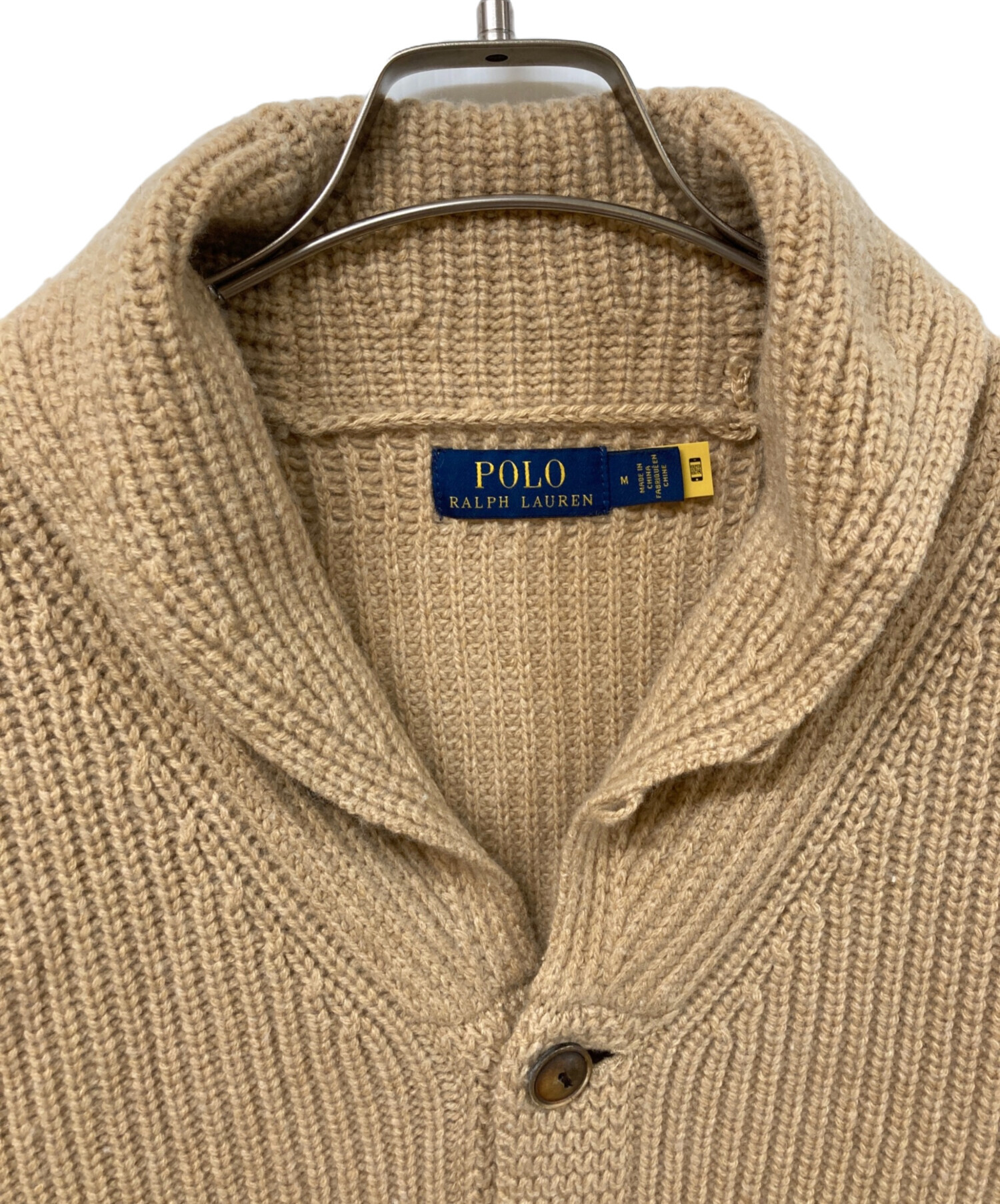 Polo Ralph Lauren カーディガン ベージュ レディース最終値下げ 中古・古着通販】POLO RALPH LAUREN (ポロ・ラルフローレン) ショール