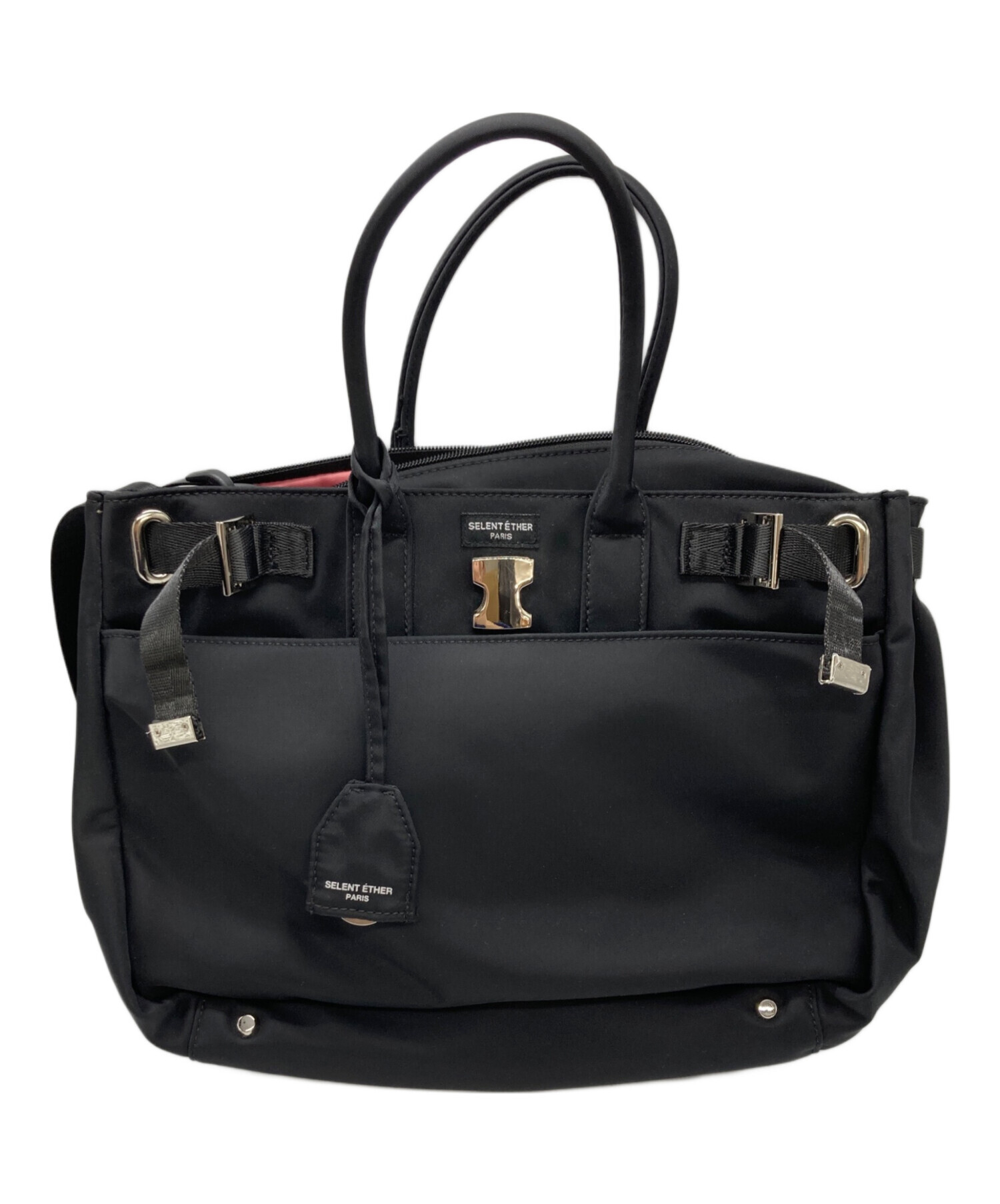 美品★SELENT ETHER シルバー×ブラック　passion30 中古・古着通販】selent ether (セレーンエテール) PASSION30 ブラック
