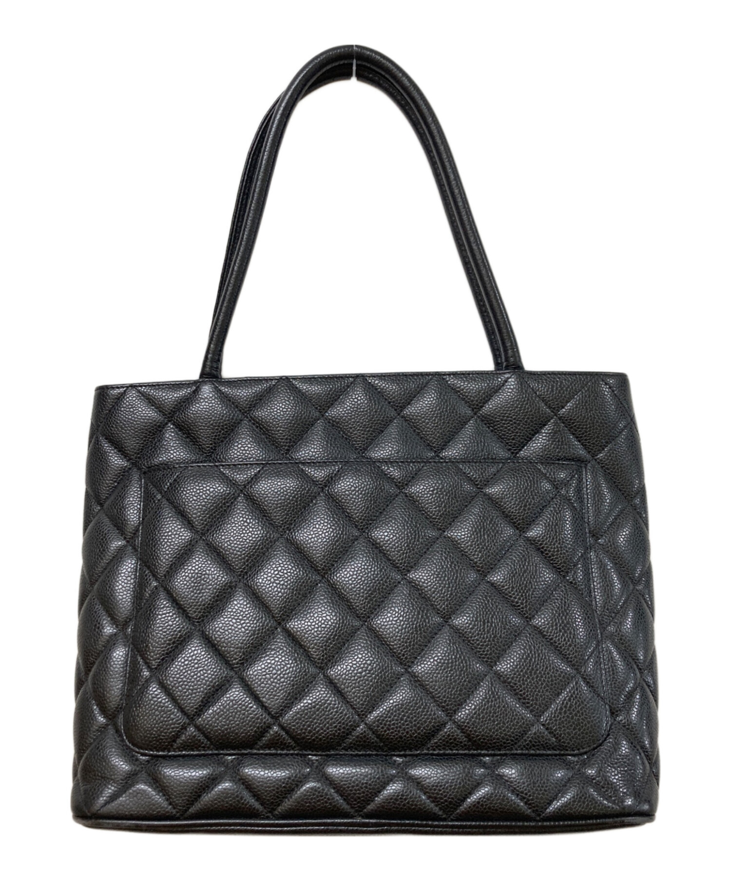 中古・古着通販】CHANEL (シャネル) キャビアスキン復刻ココマーク