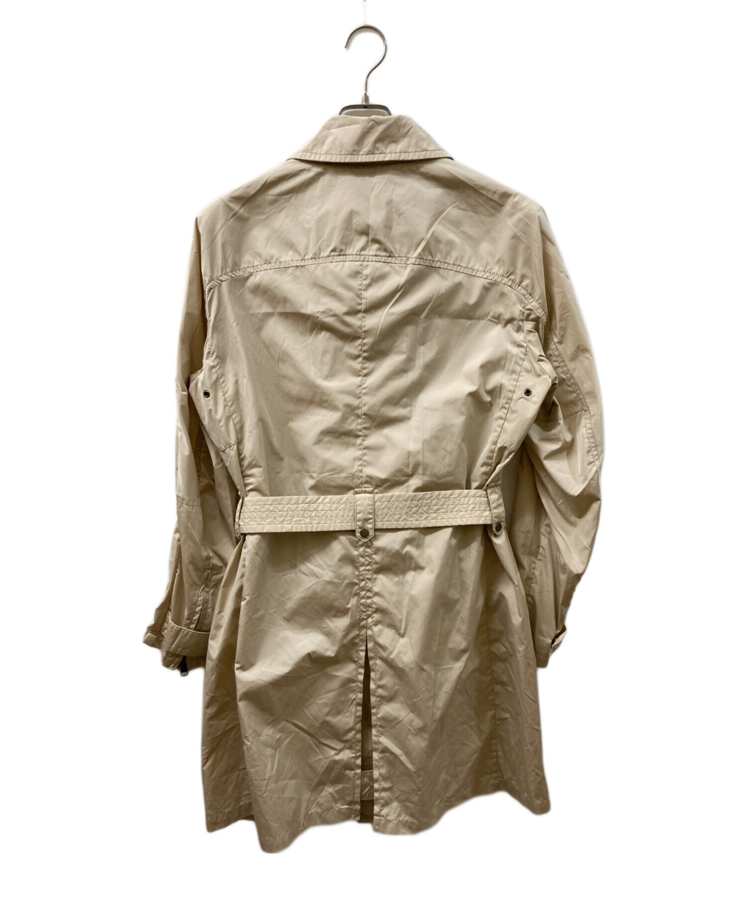 中古・古着通販】MONCLER (モンクレール) ナイロンコート ベージュ