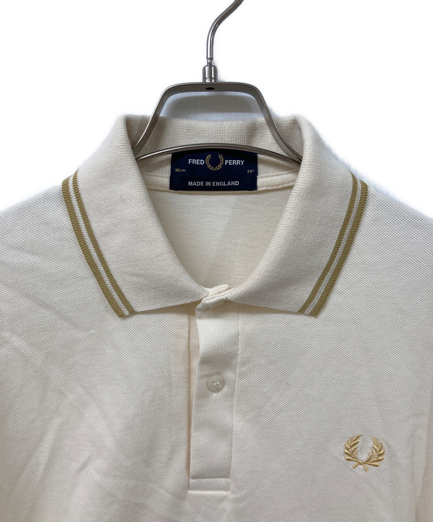 中古・古着通販】FRED PERRY (フレッドペリー) ポロシャツ ベージュ