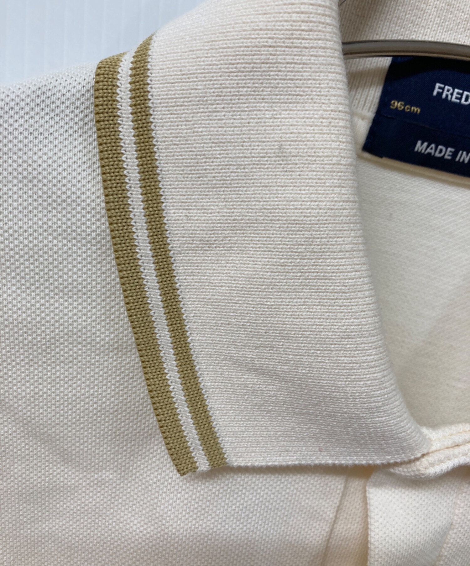 中古・古着通販】FRED PERRY (フレッドペリー) ポロシャツ ベージュ