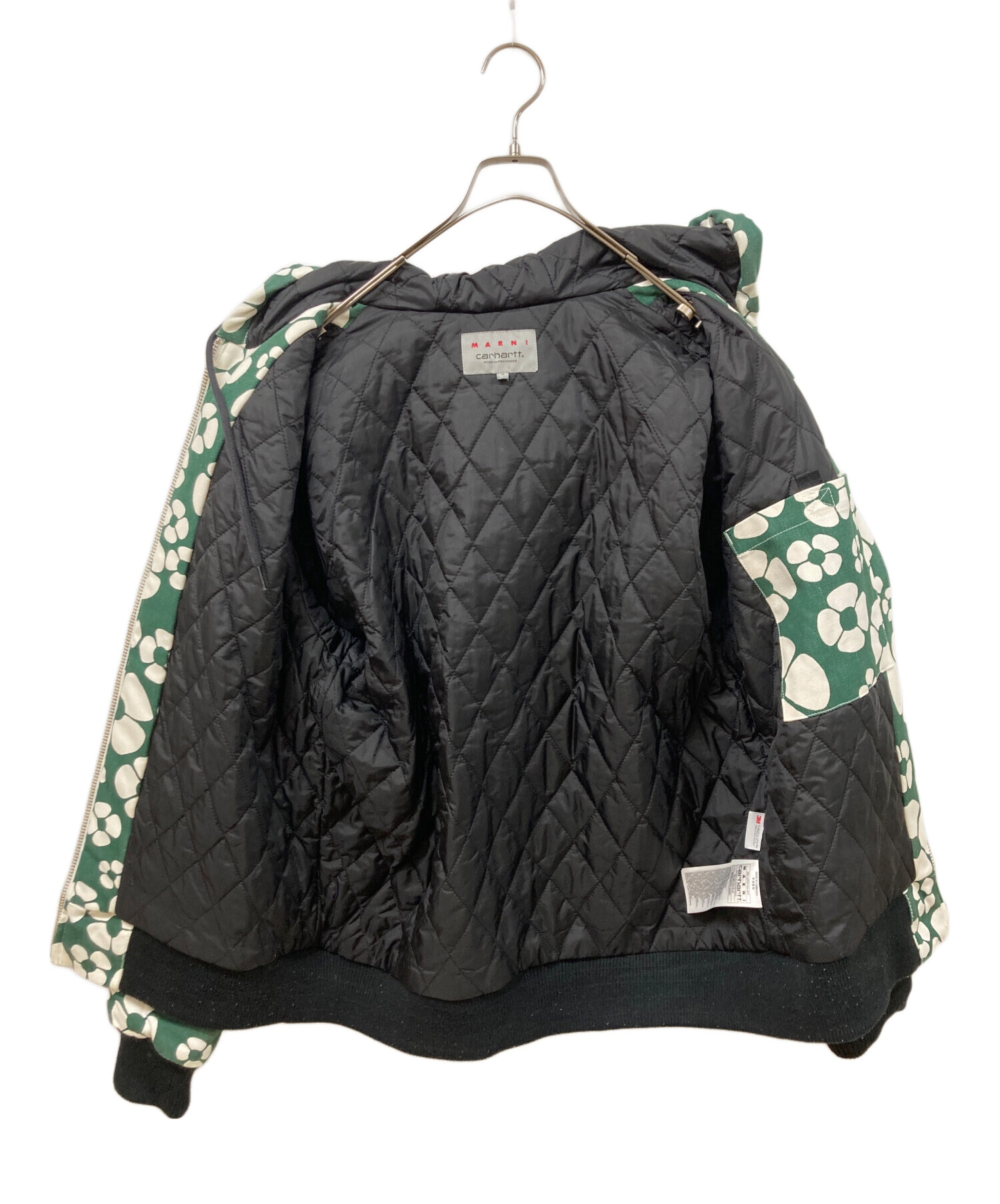 Carhartt Marni ジャケット グリーン 中古・古着通販】MARNI (マルニ) CarHartt (カーハート) ACTIVE JACKET