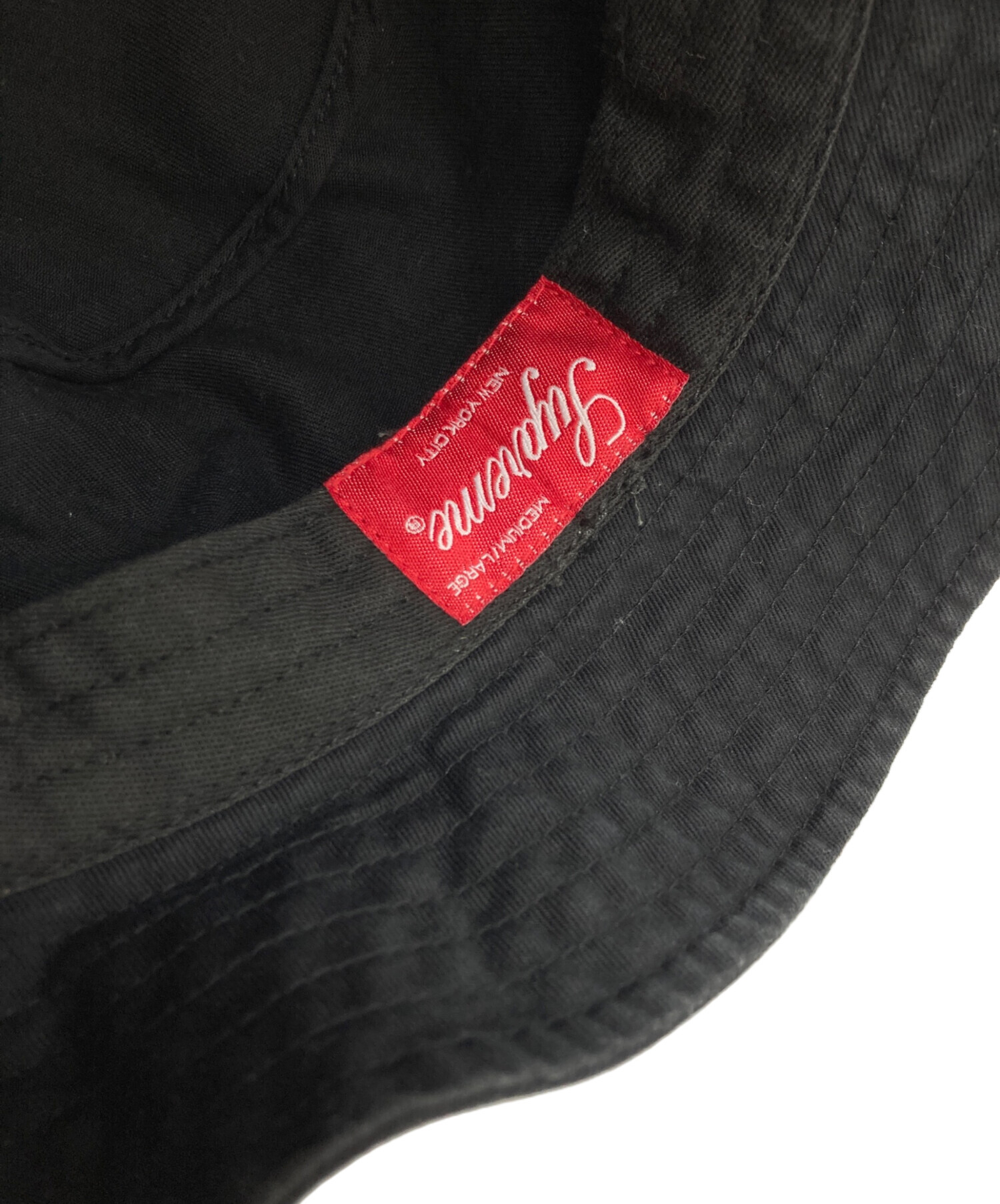 中古・古着通販】Supreme (シュプリーム) バケットハット ブラック