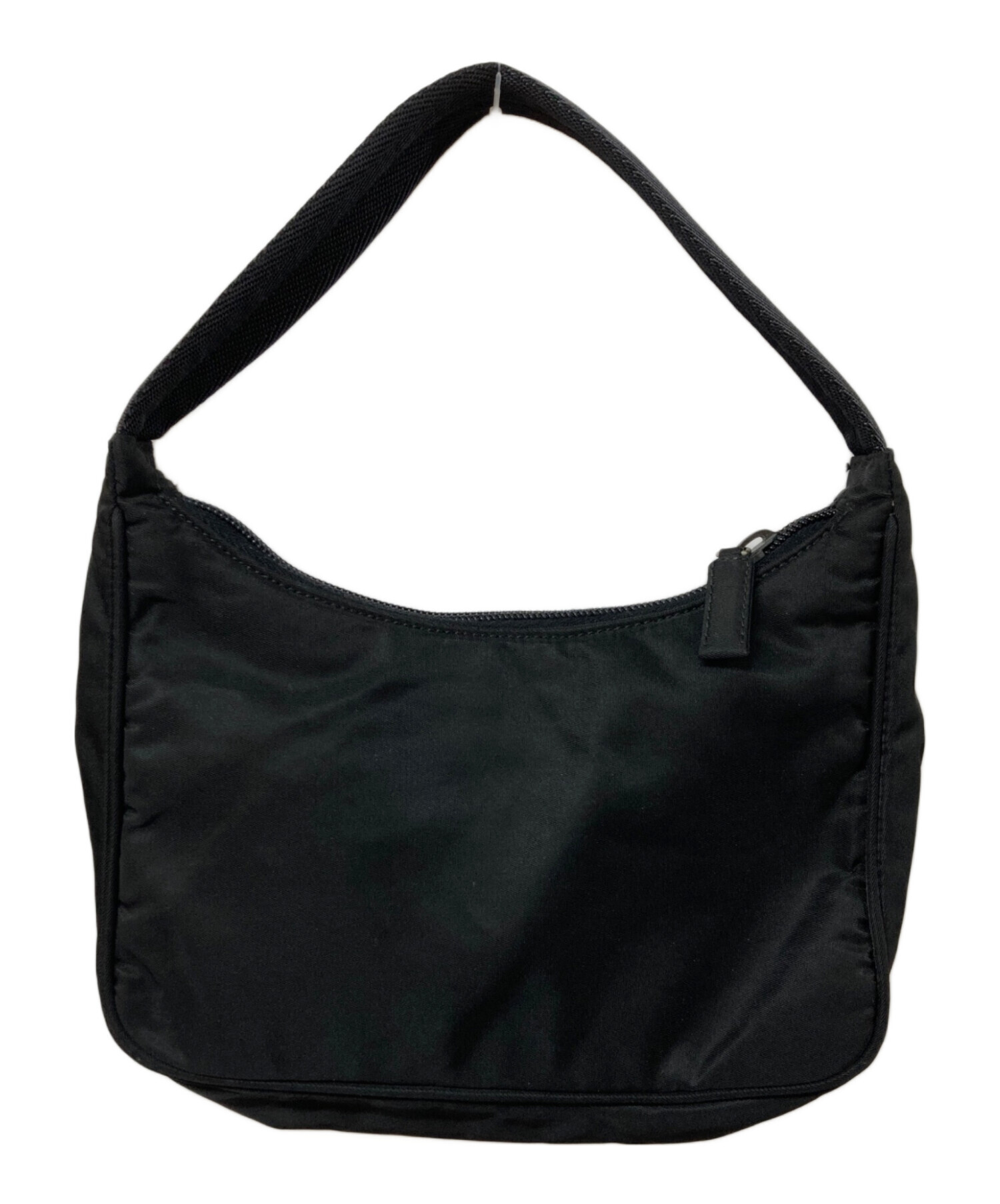中古・古着通販】PRADA (プラダ) ナイロンミニバッグ ブラック 