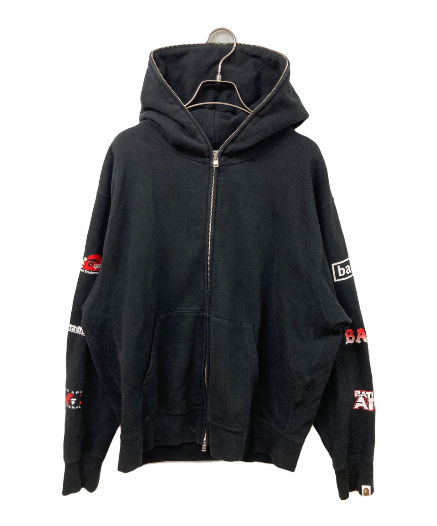中古・古着通販】A BATHING APE (アベイシングエイプ) ジップパーカー 
