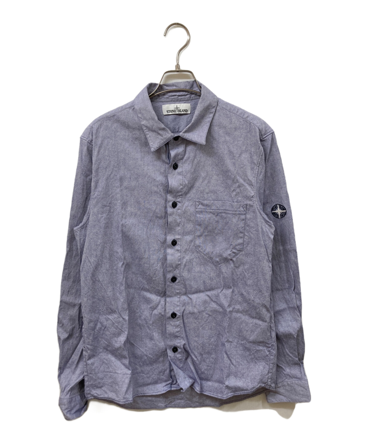 STONE  メンズ 長袖シャツ 中古・古着通販】STONE ISLAND (ストーンアイランド) 長袖シャツ