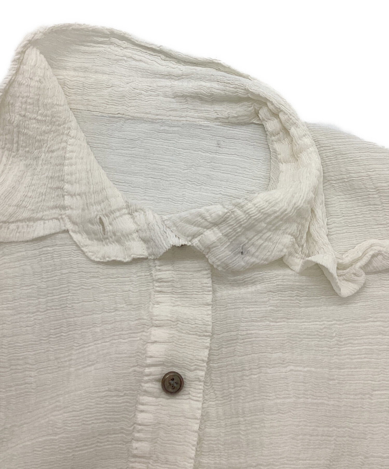 中古・古着通販】me ISSEY MIYAKE (ミーイッセイ ミヤケ) シアーシャツ
