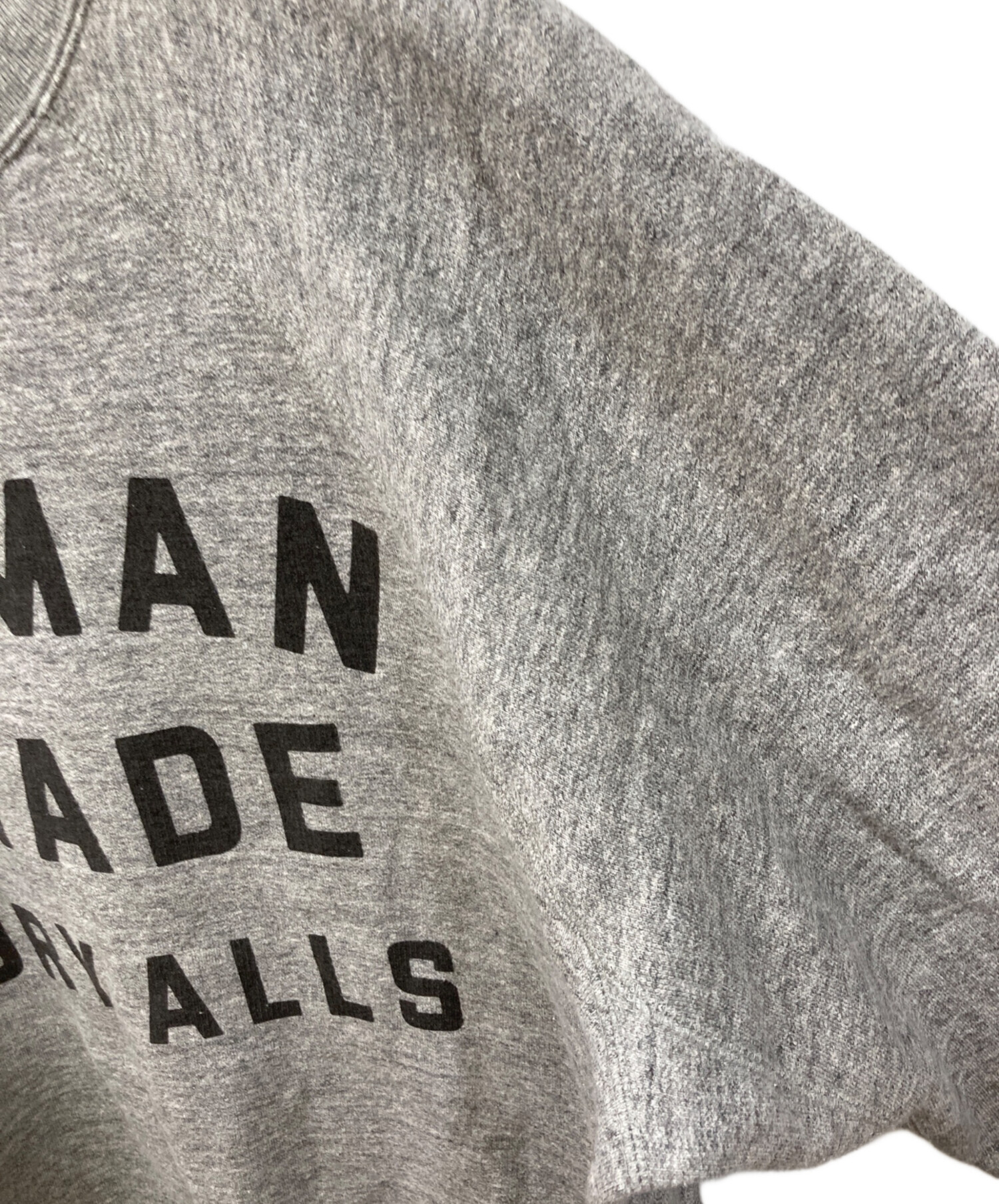 中古・古着通販】HUMAN MADE (ヒューマンメイド) ロゴクルーネック