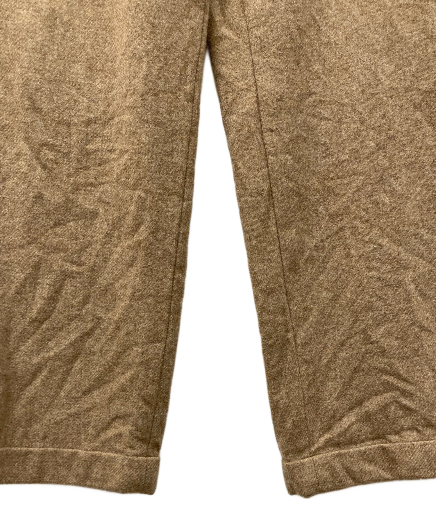 中古・古着通販】KENZO (ケンゾー) ウールパンツ ブラウン サイズ