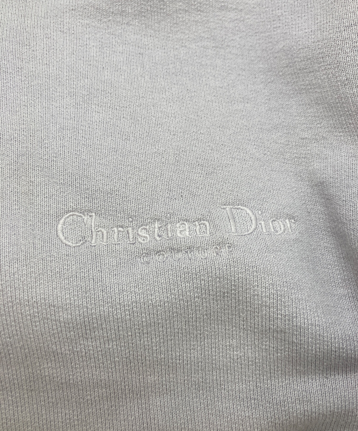 中古・古着通販】DIOR HOMME (ディオール オム) ロゴ刺繍 ハーフジップ