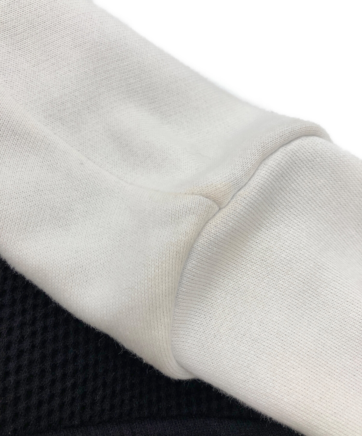 中古・古着通販】BALMAIN (バルマン) ジップパーカー ホワイト