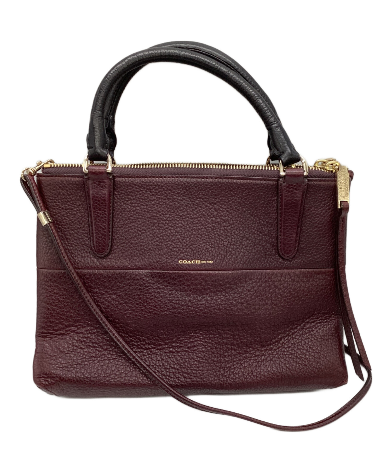 中古・古着通販】COACH (コーチ) 2WAYショルダーバッグ ブラウン