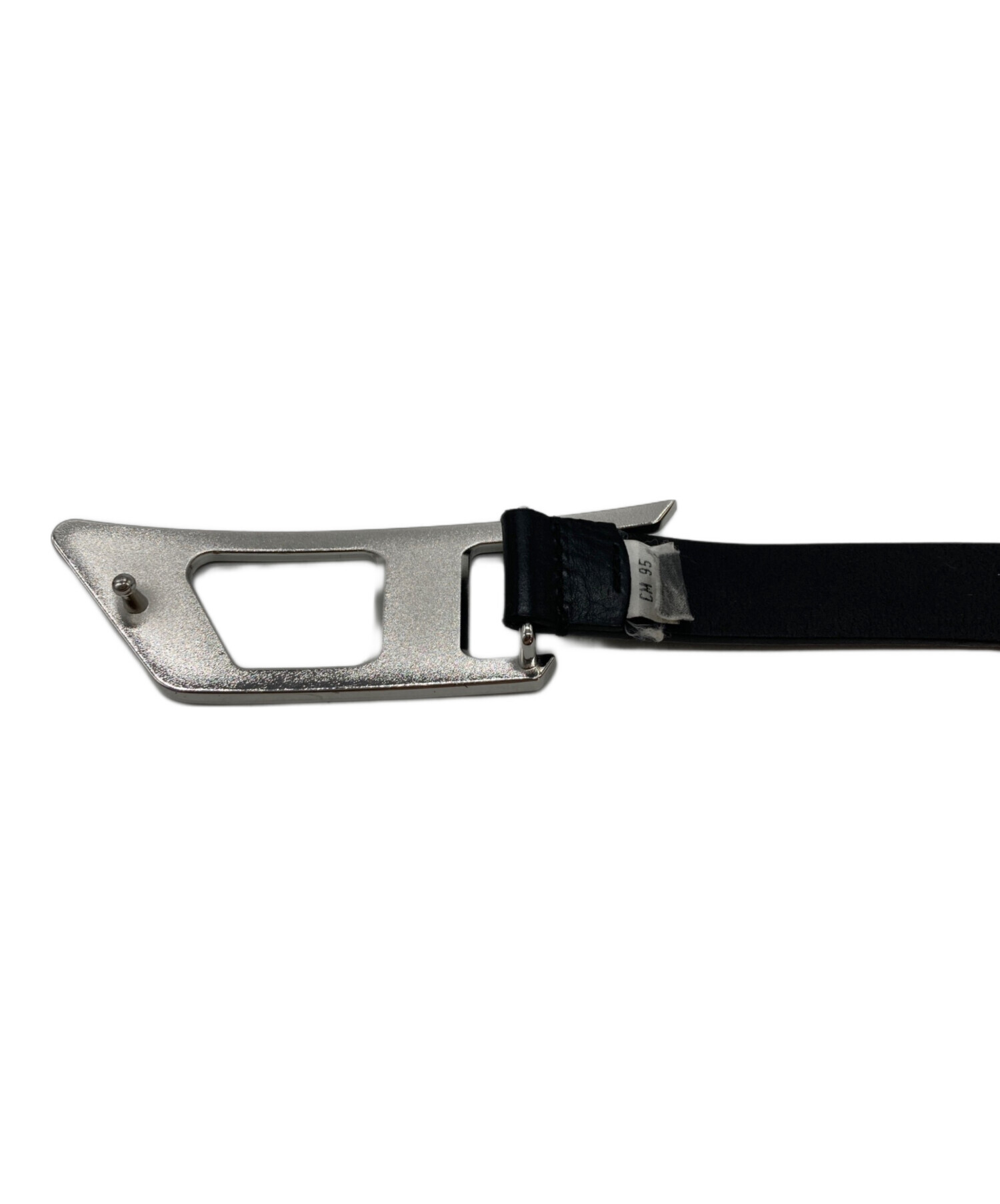 中古・古着通販】DIESEL (ディーゼル) Dロゴバックルベルト ブラック