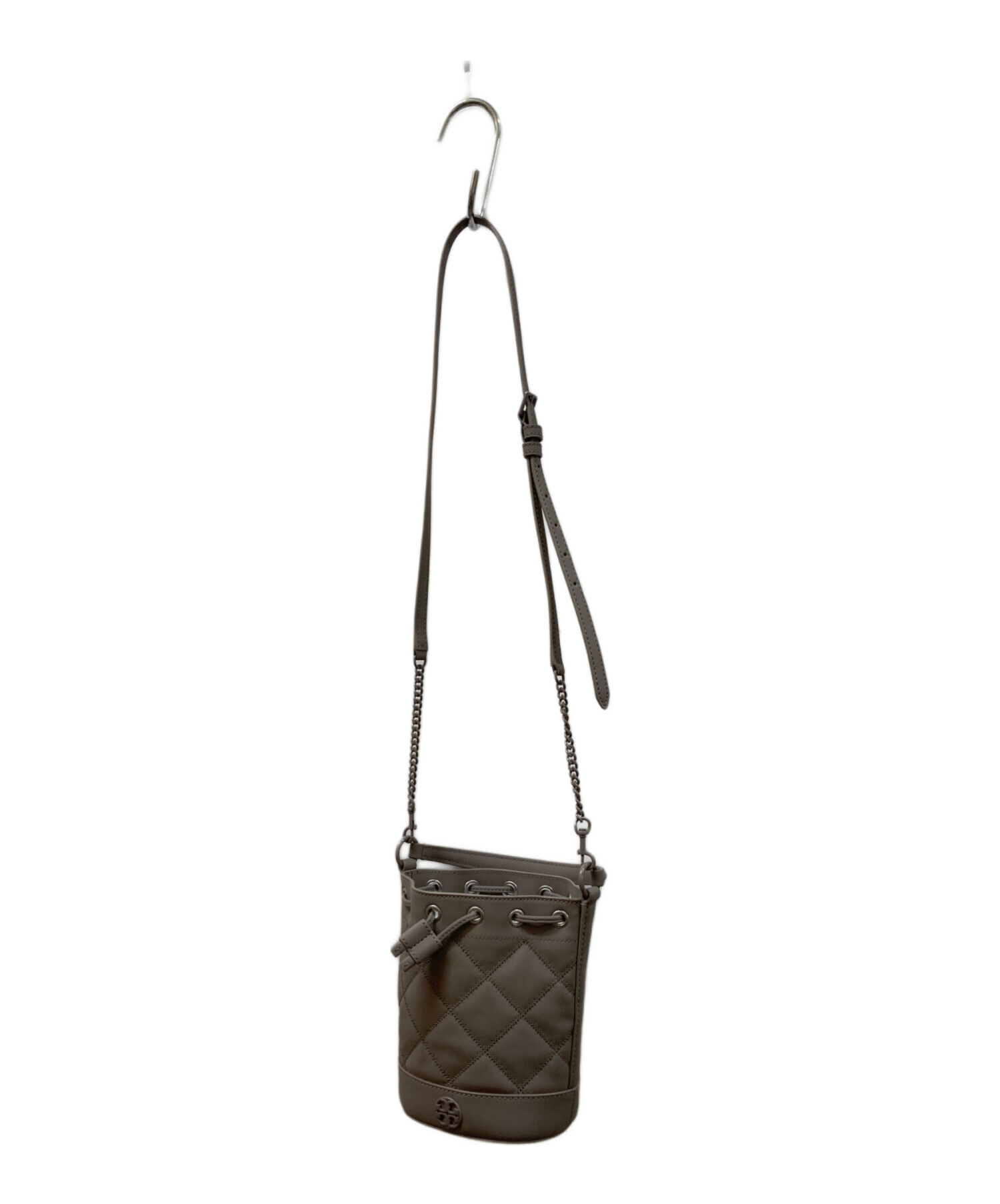 あん　TORY BURCH キルティング 巾着 ショルダーバッグ 中古・古着通販】TORY BURCH (トリーバーチ) キルティング巾着