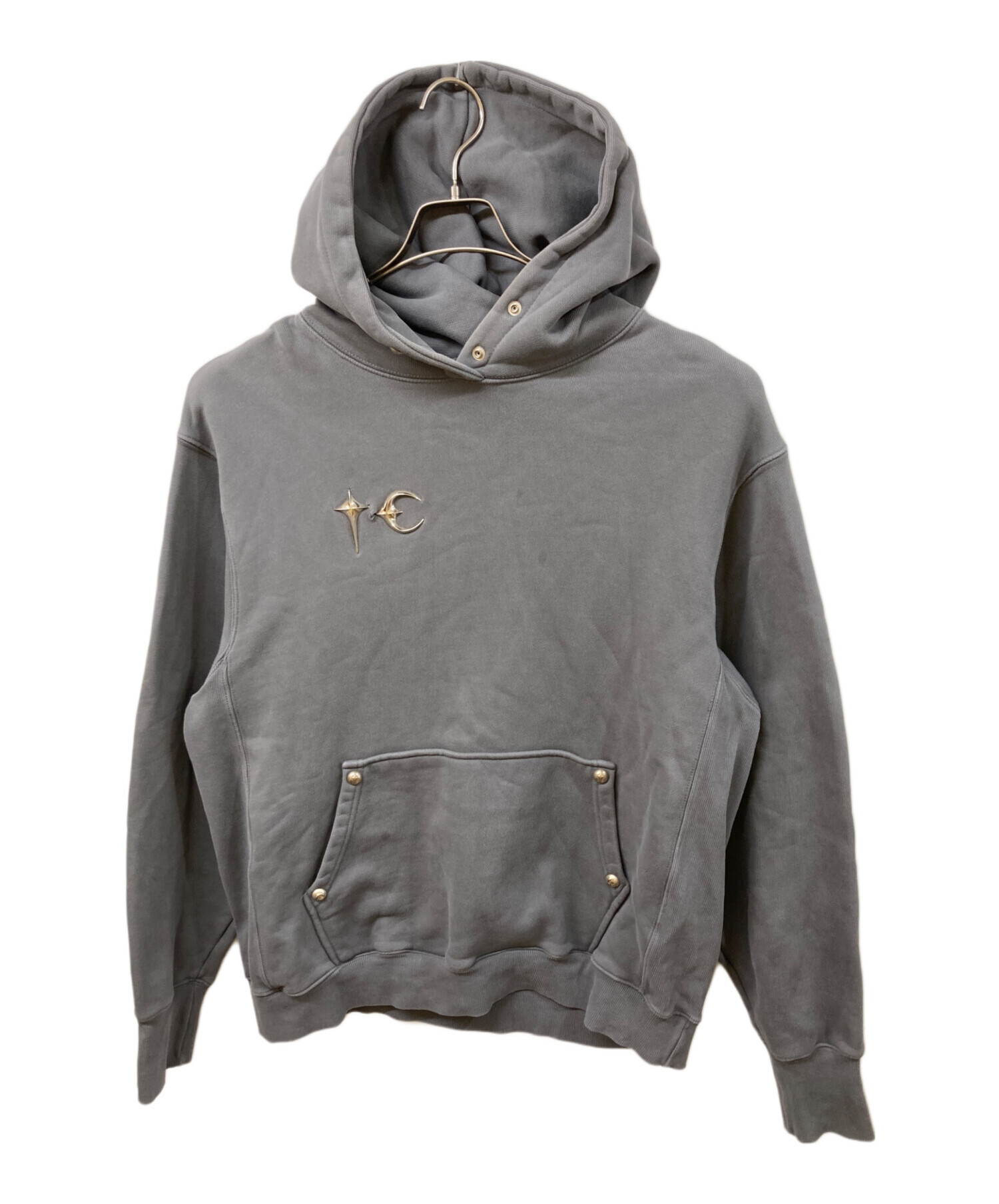 中古・古着通販】THUG CLUB (サグ クラブ) Armor Hoodie グレー サイズ