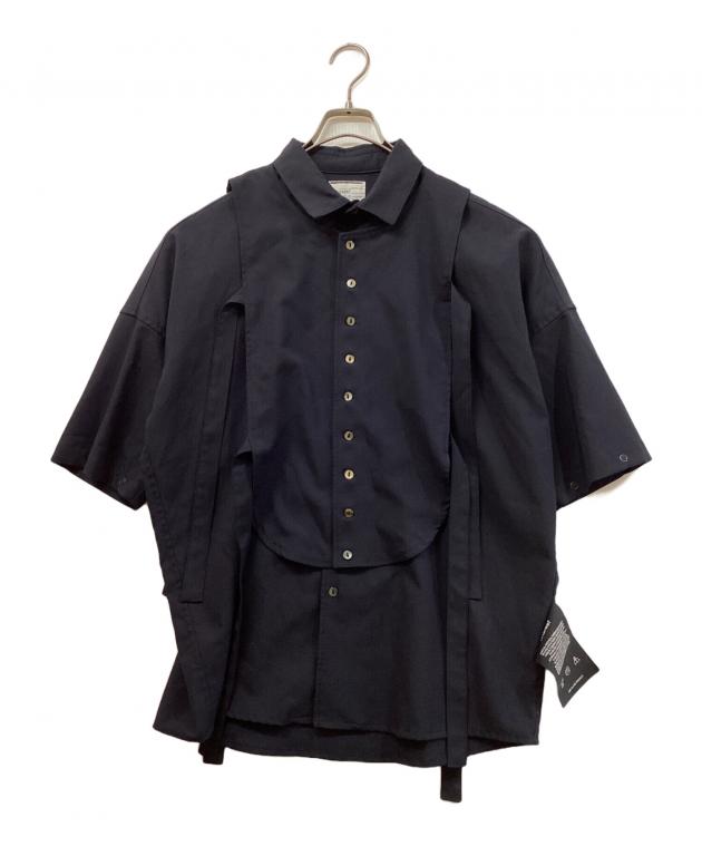 中古・古着通販】SHAREEF (シャリーフ) LAYERED L/S SHIRTS ブラック