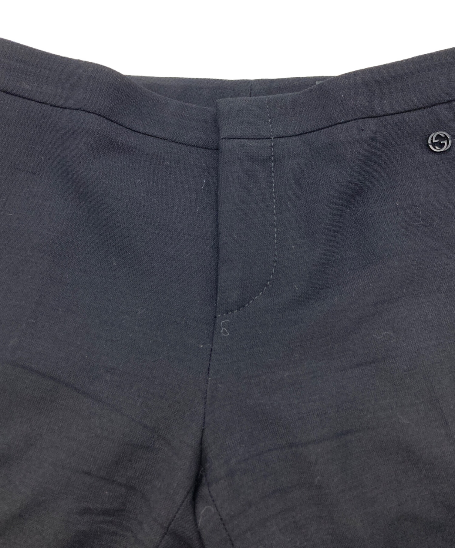 中古・古着通販】GUCCI (グッチ) フレアパンツ ブラック サイズ:36
