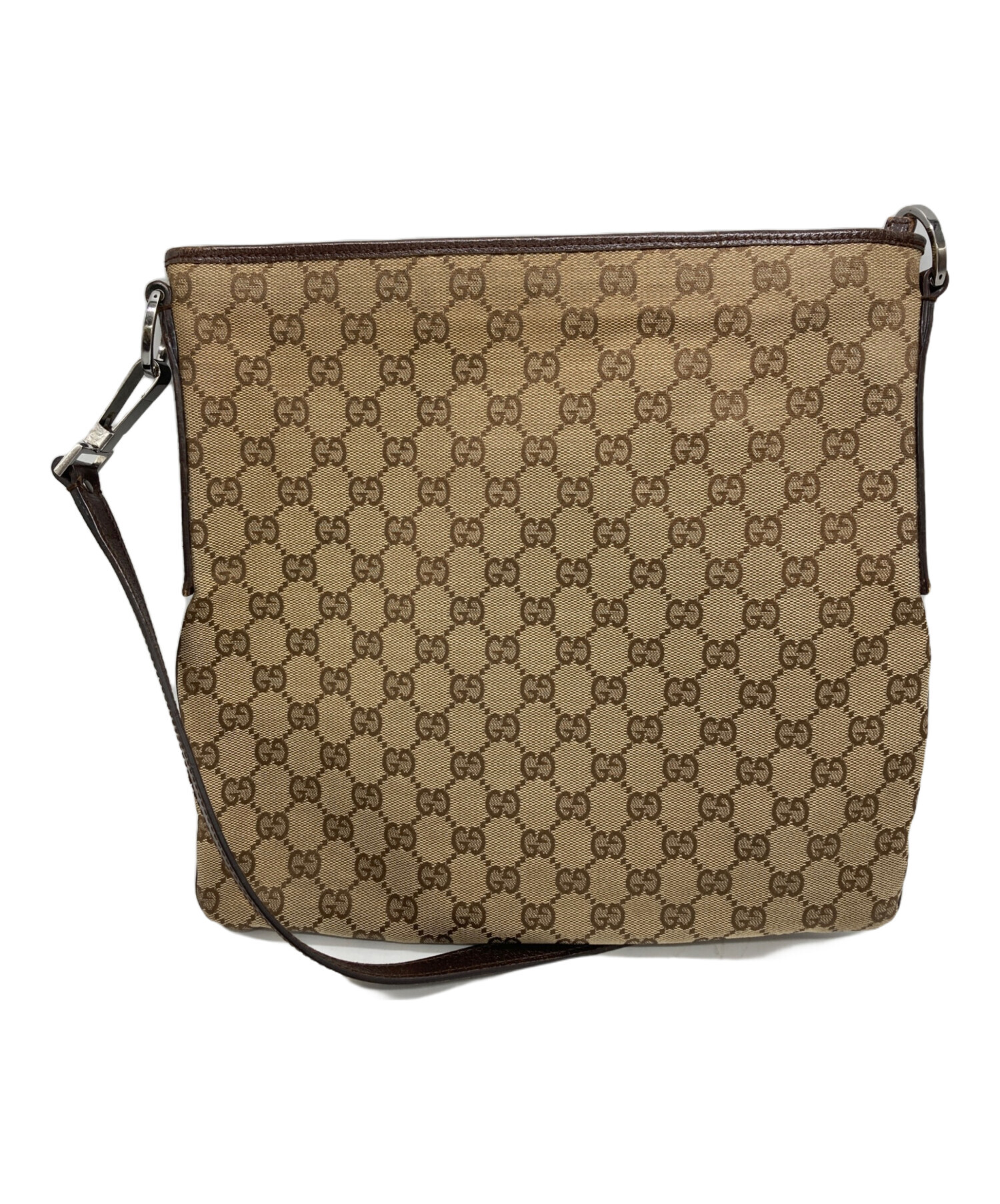 中古・古着通販】GUCCI (グッチ) GGキャンバスショルダーバッグ