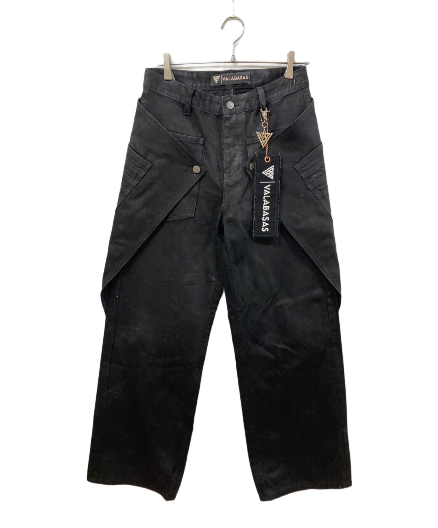 中古・古着通販】VALABASAS (バラバサス) レイヤードデニムパンツ