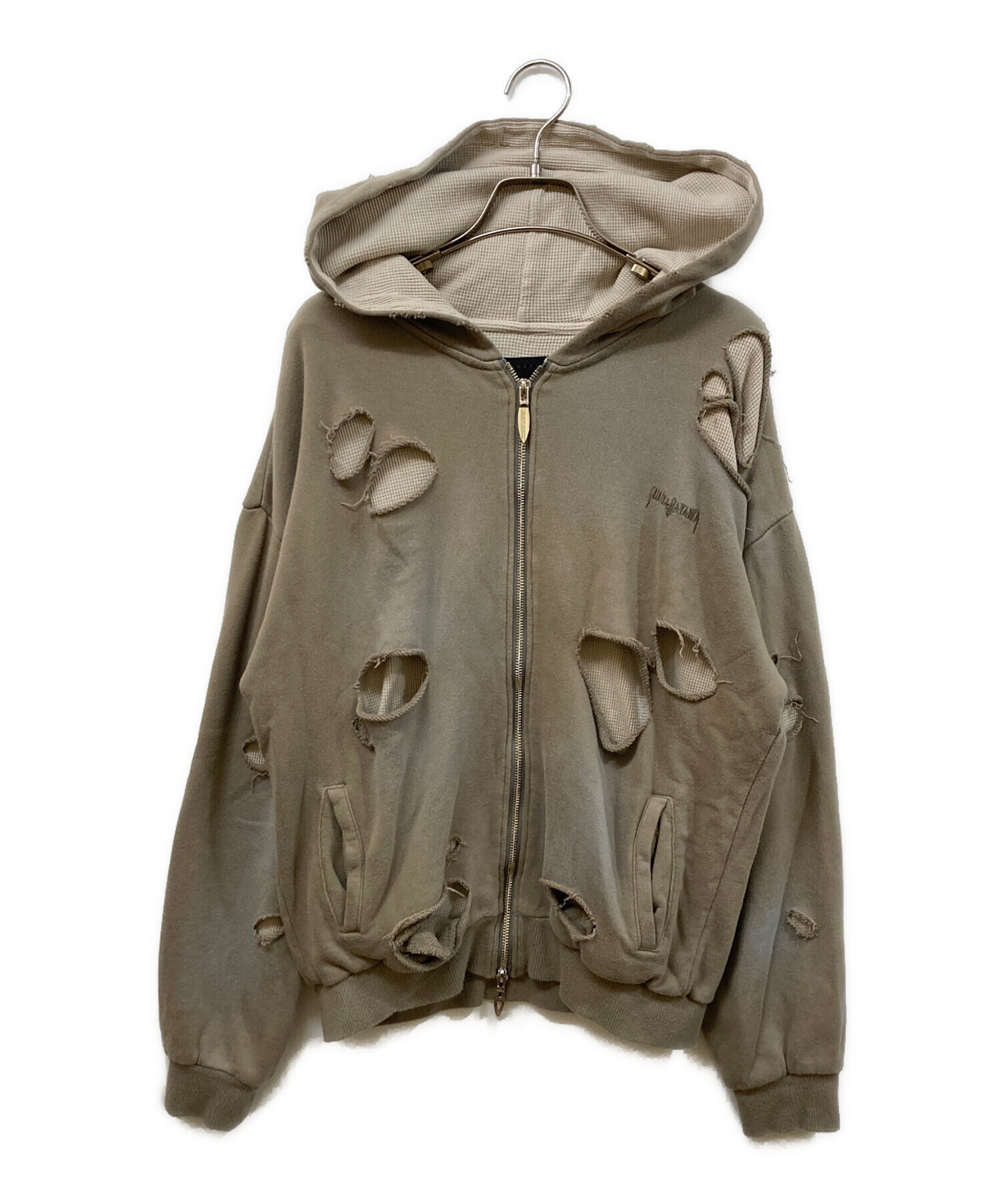 中古・古着通販】JUN/NAKAYAMA (ジュン ナカヤマ) THERMAL LAYERED ZIP