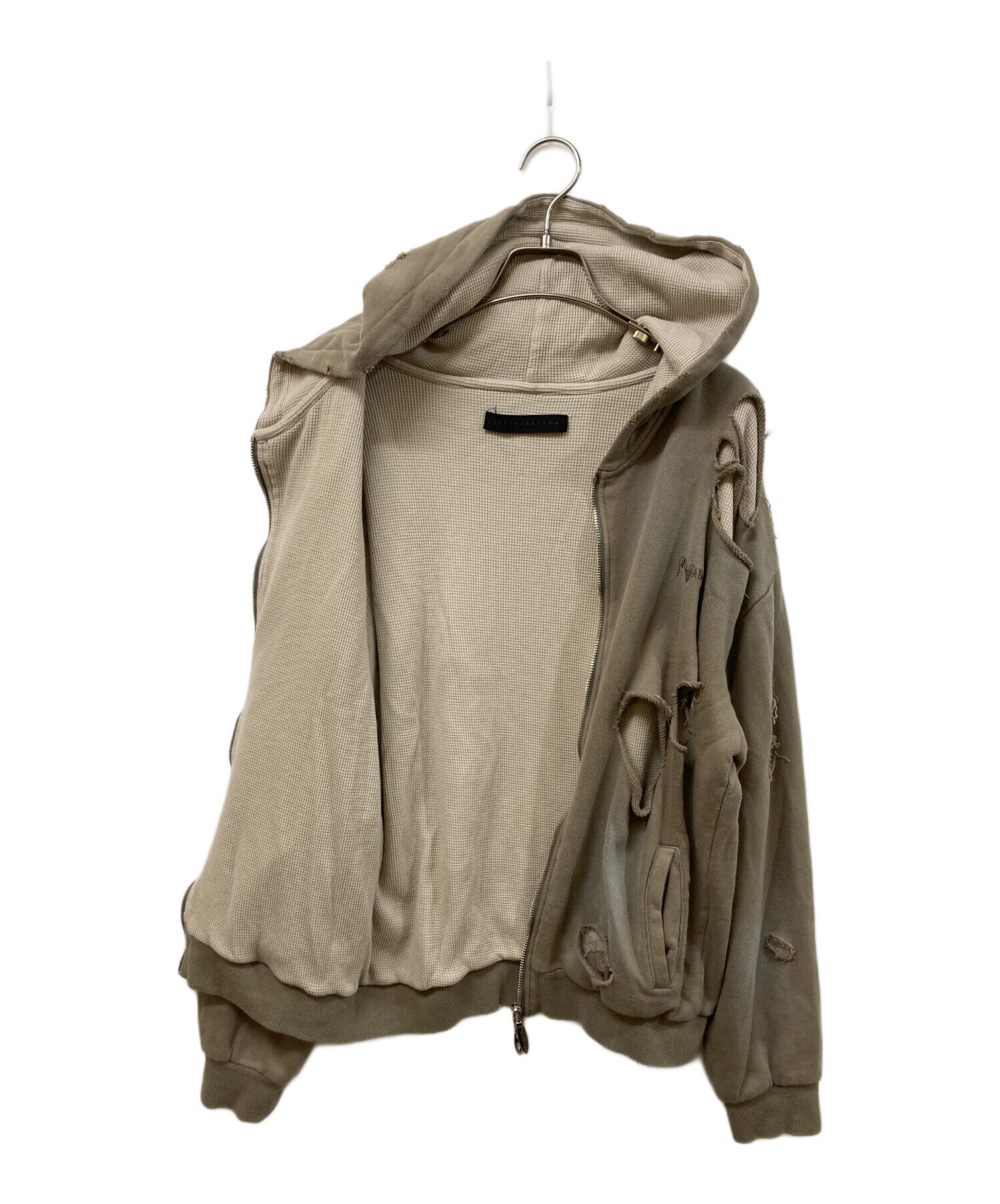 中古・古着通販】JUN/NAKAYAMA (ジュン ナカヤマ) THERMAL LAYERED ZIP