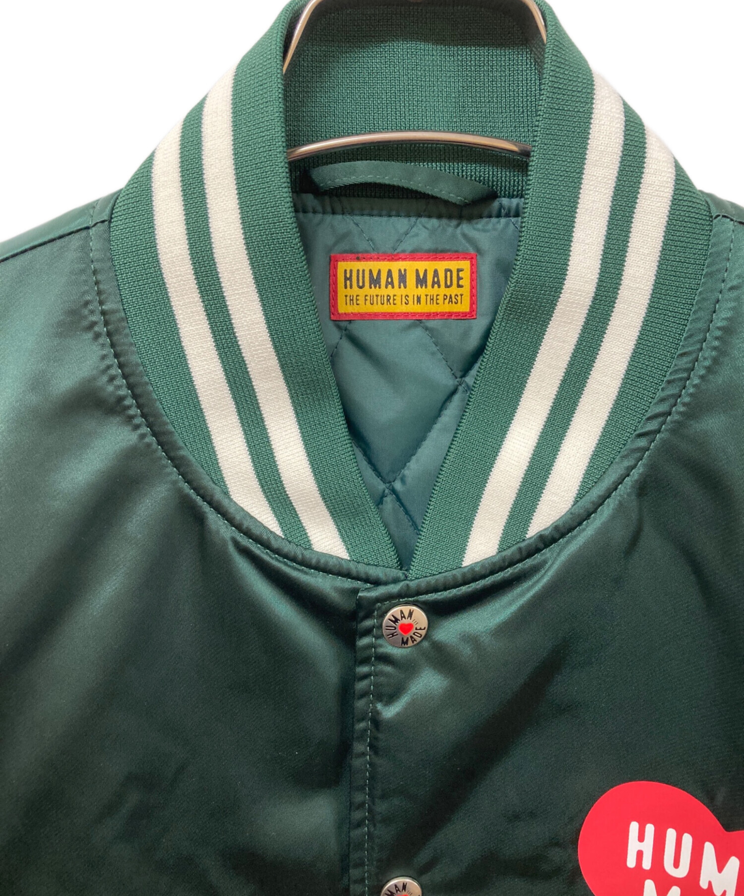 中古・古着通販】HUMAN MADE (ヒューマンメイド) NYLON STADIUM JACKET