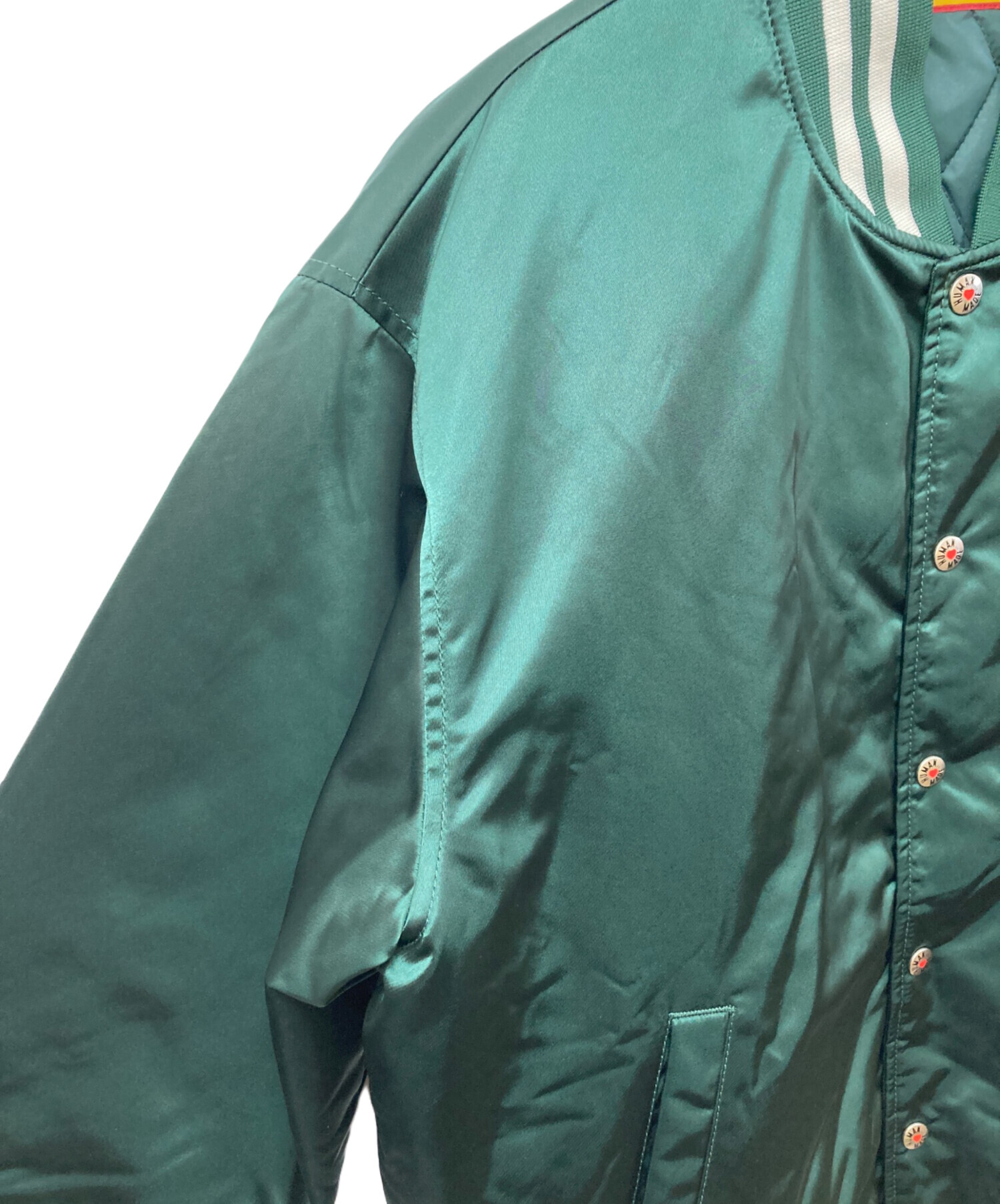 中古・古着通販】HUMAN MADE (ヒューマンメイド) NYLON STADIUM JACKET
