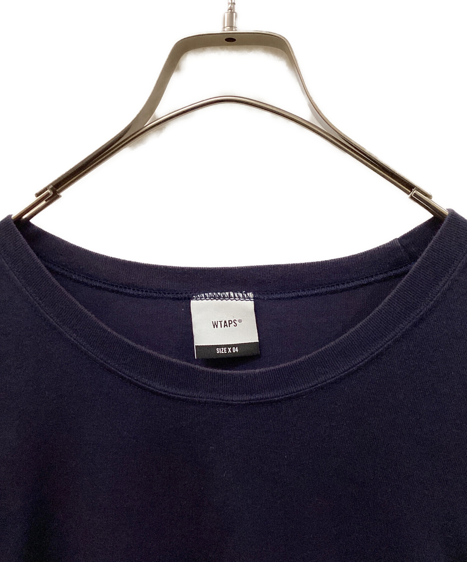 Wtaps ロンT (ネイビー） サイズ04 ☆新品・未使用品☆ 中古・古着通販】WTAPS (ダブルタップス) ロングスリーブカットソー