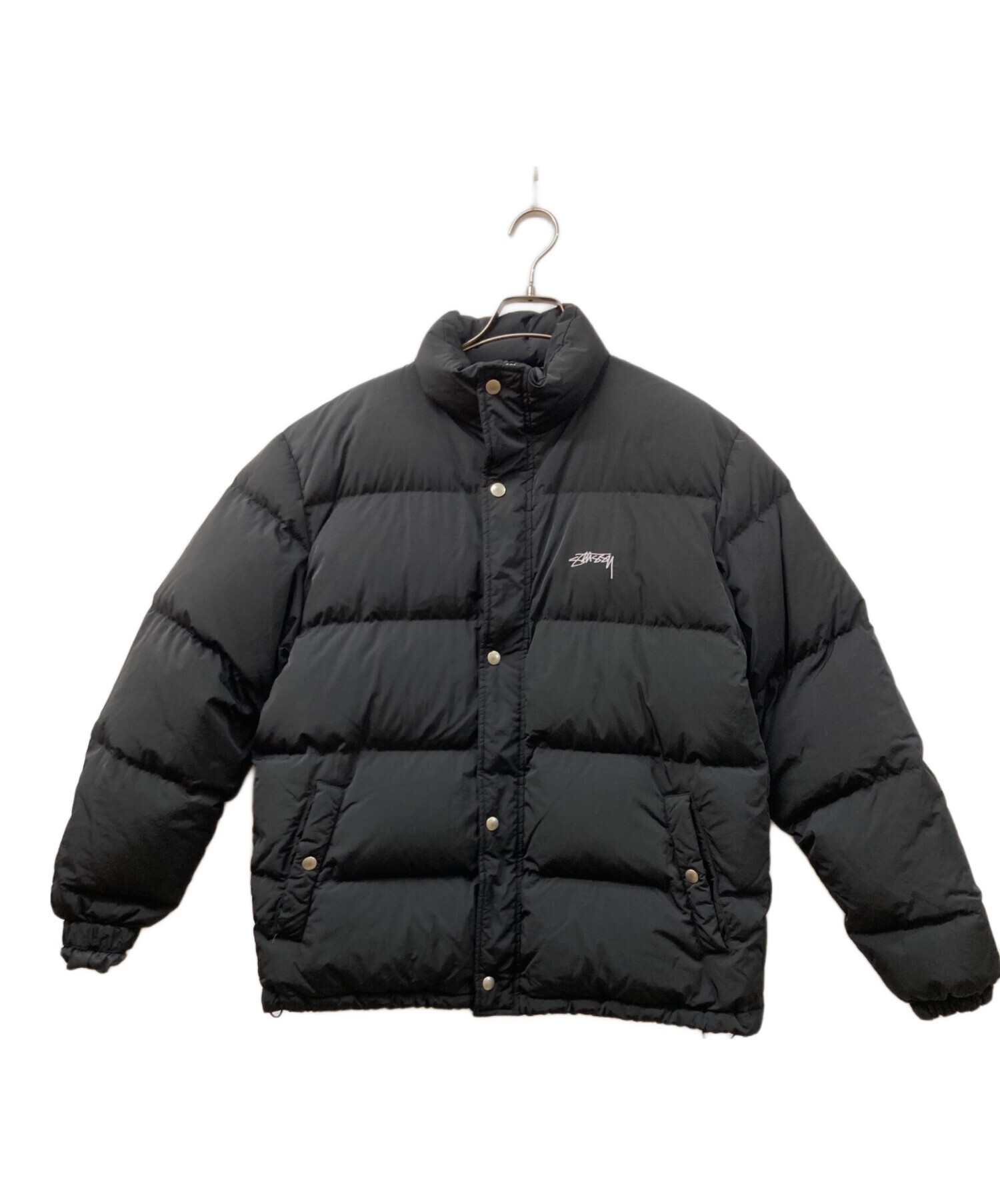 中古・古着通販】stussy (ステューシー) ダウンジャケット ブラック