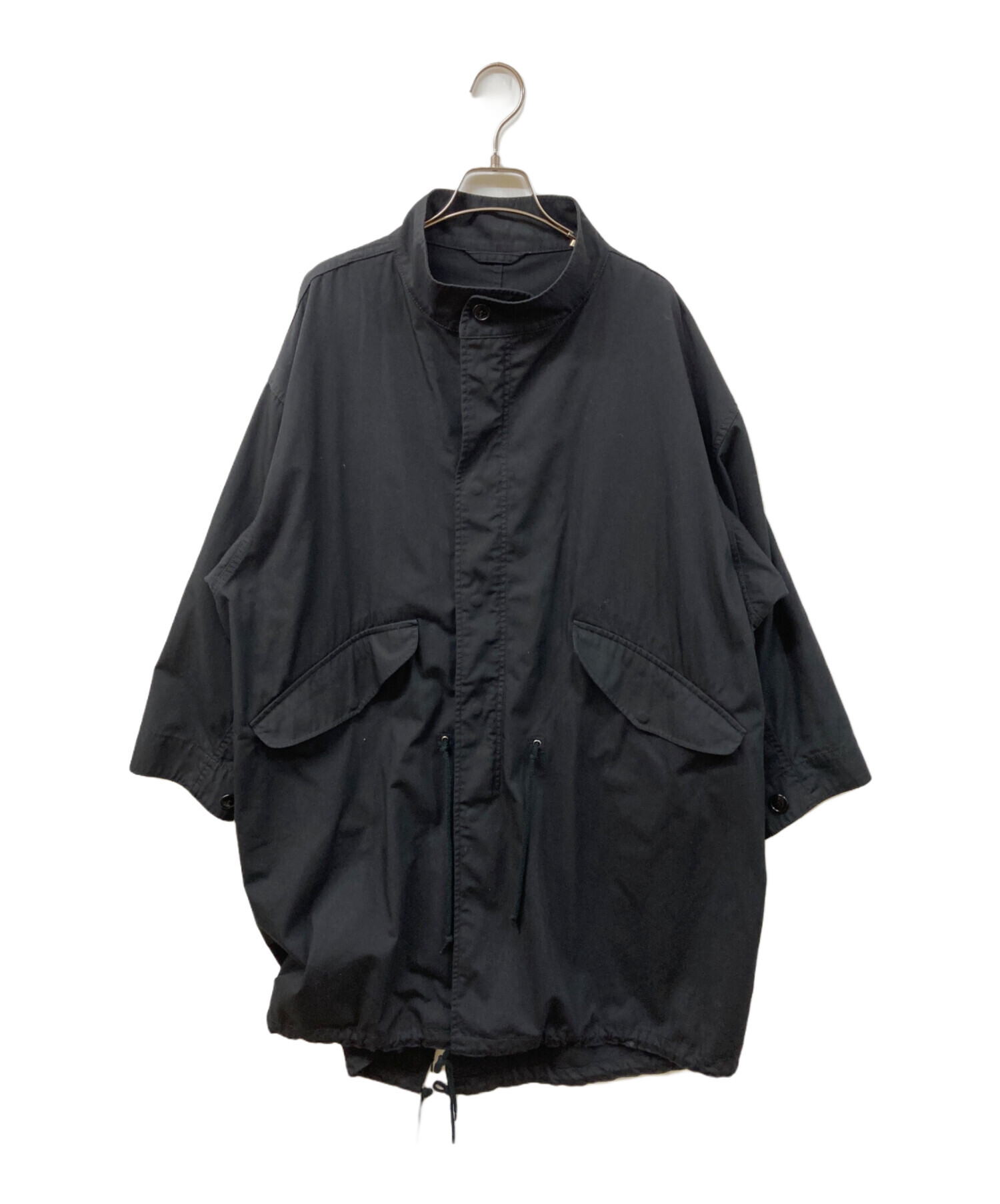 中古・古着通販】ARMY TWILL (アーミーツイル) モッズコート ブラック