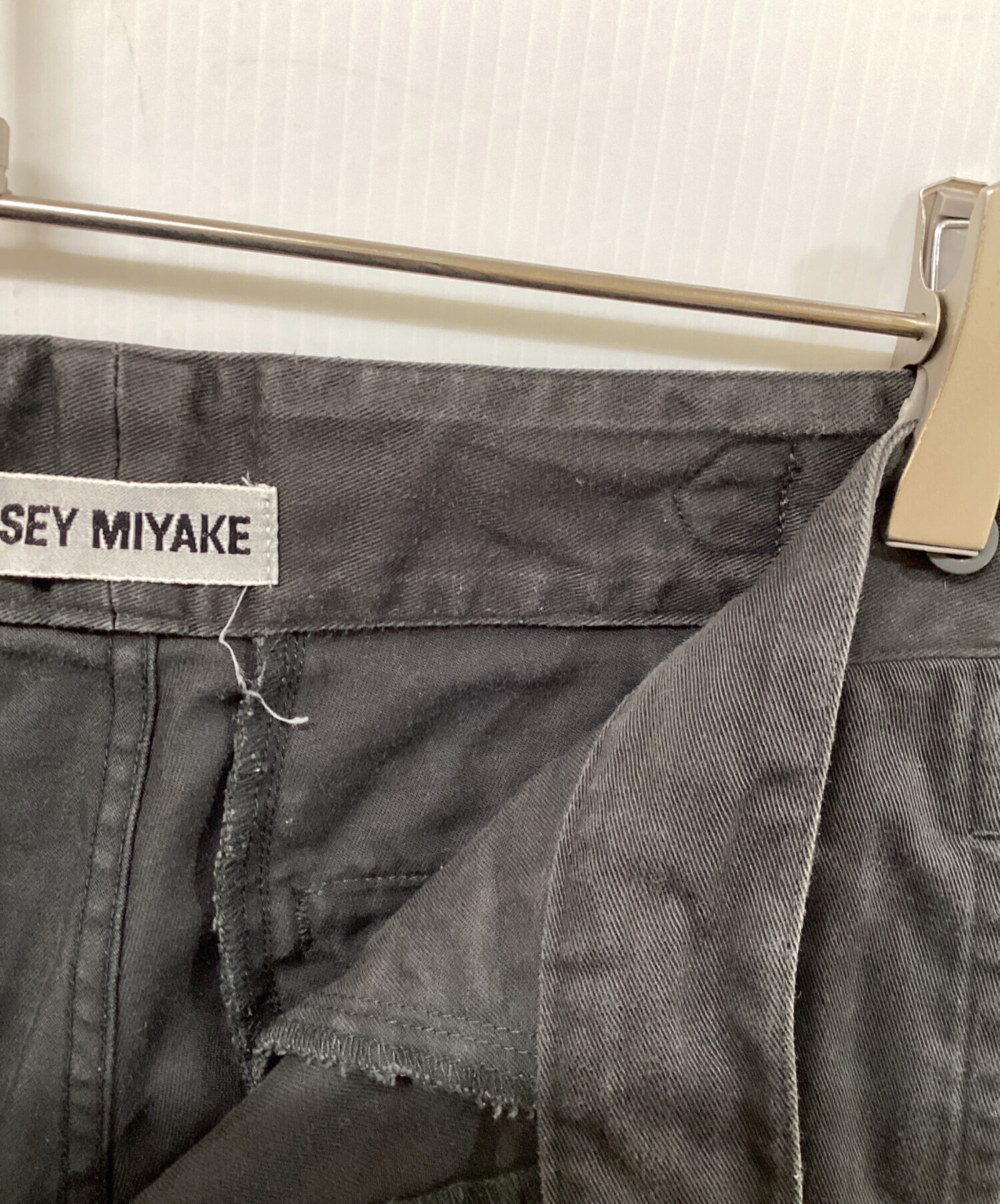 中古・古着通販】ISSEY MIYAKE (イッセイミヤケ) コットンパンツ