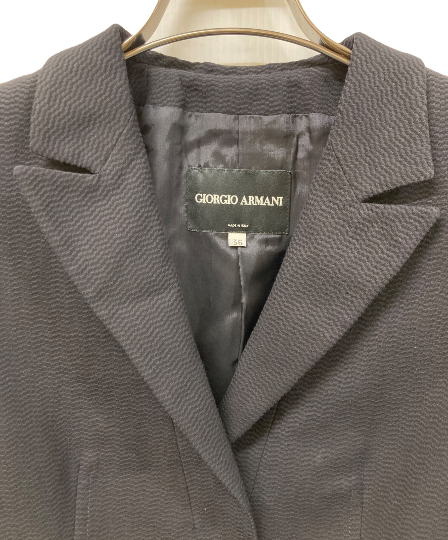 バ*ド様 最安値❣️GIORGIO ARMANI テーラードジャケット イタリア 中古・古着通販】GIORGIO ARMANI (ジョルジオアルマーニ) テーラード