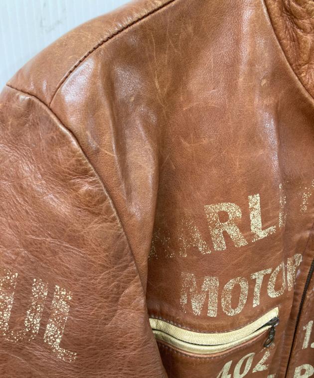 中古・古着通販】HARLEY-DAVIDSON (ハーレーダビッドソン) レザー