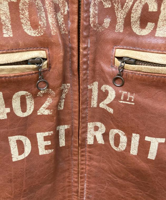 中古・古着通販】HARLEY-DAVIDSON (ハーレーダビッドソン) レザー