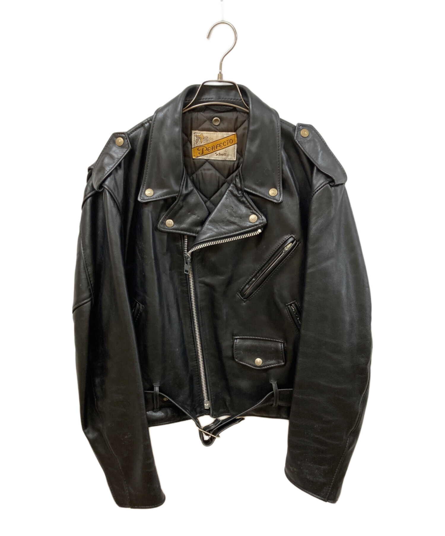 中古・古着通販】Schott (ショット) ダブルライダースジャケット