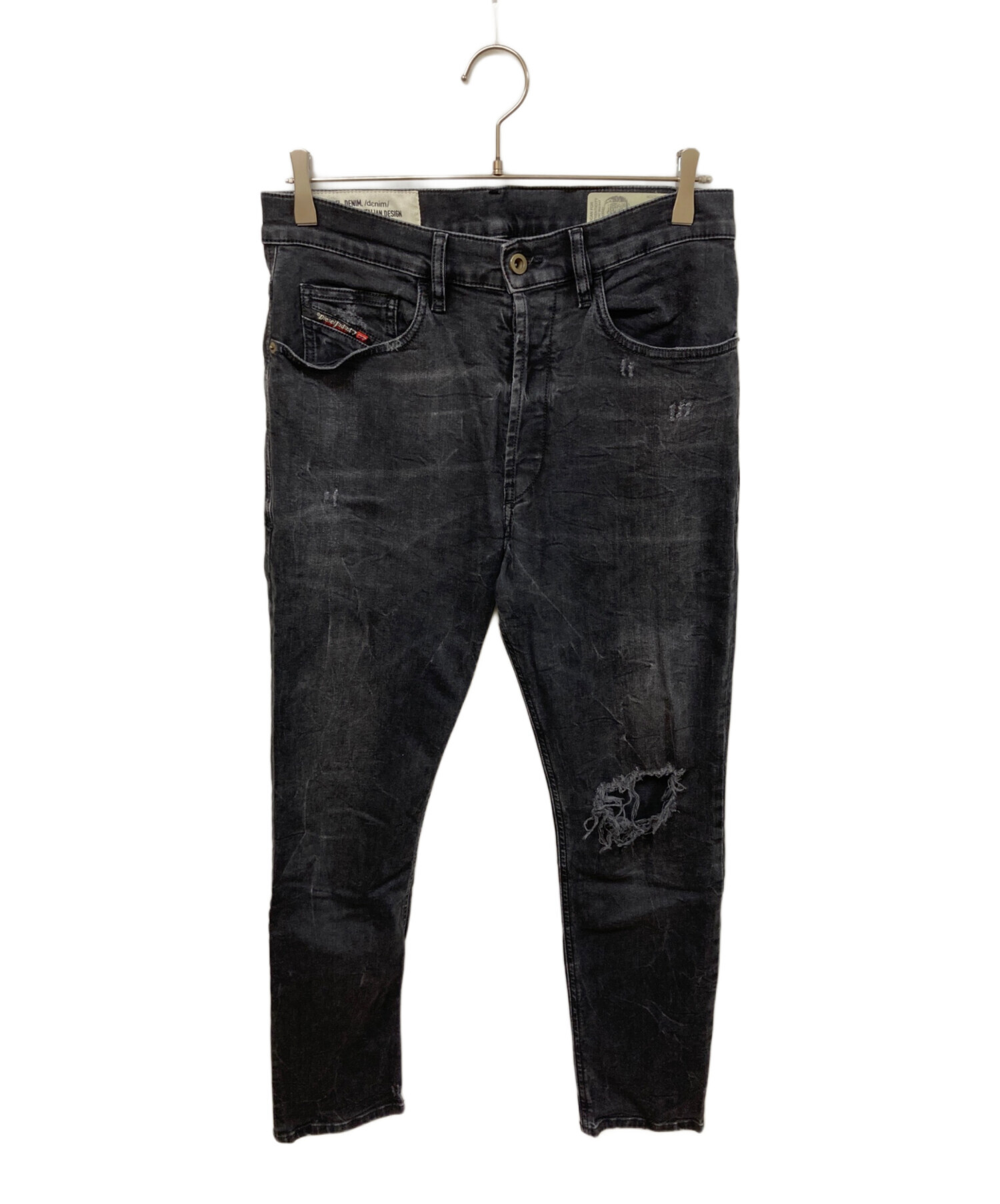 中古・古着通販】DIESEL (ディーゼル) D-EETARダメージ加工デニム