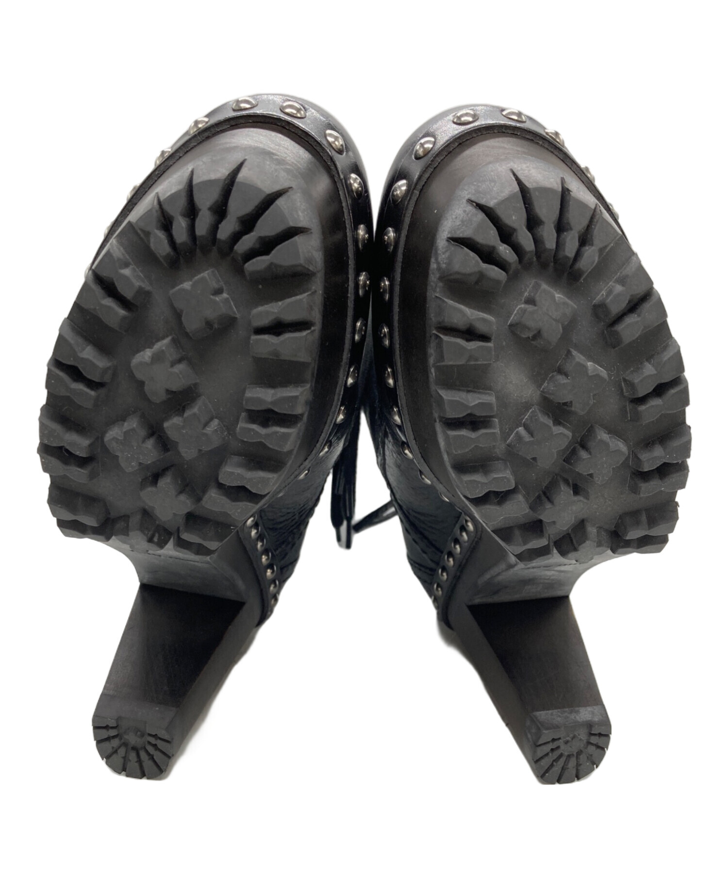 中古・古着通販】MIU MIU (ミュウミュウ) スタッズ プラットフォーム