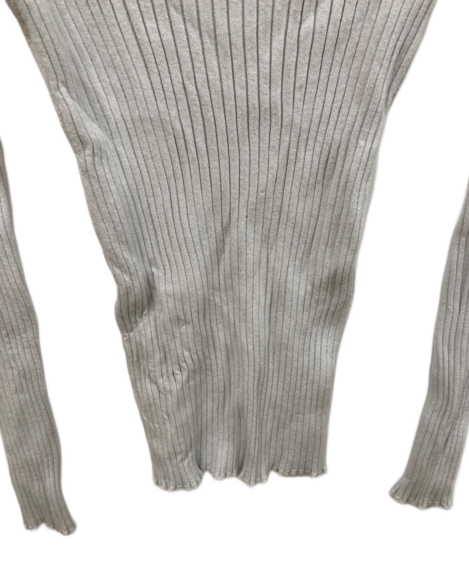 美品！MM6 Maison Margiela コールドショルダー リブニット 中古・古着通販】MM6 Maison Margiela (エムエムシックスメゾン