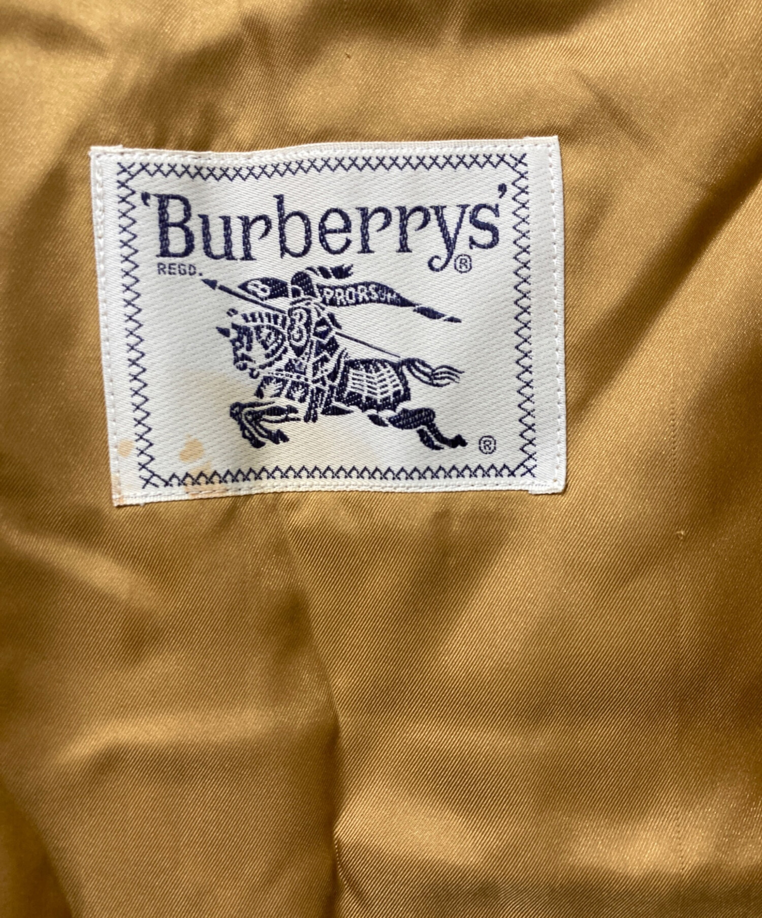 中古・古着通販】BURBERRY (バーバリー) ライナー付きステンカラー