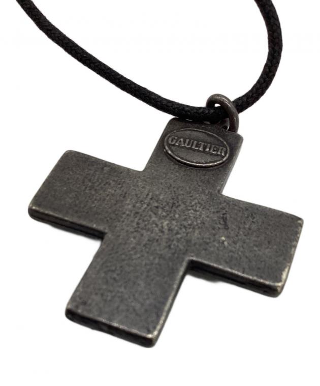 ★1点物★ジャンポールゴルチエ★ギザハートカルマトップネックレス 中古・古着通販】Jean Paul GAULTIER (ジャンポールゴルチェ) 十字架