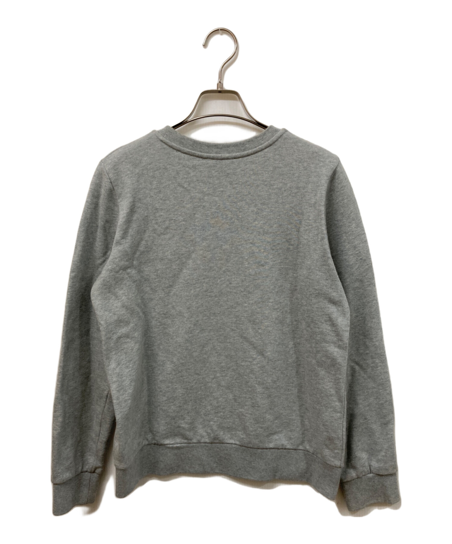 中古・古着通販】A.P.C. (アーペーセー) ロゴスウェット グレー サイズ 
