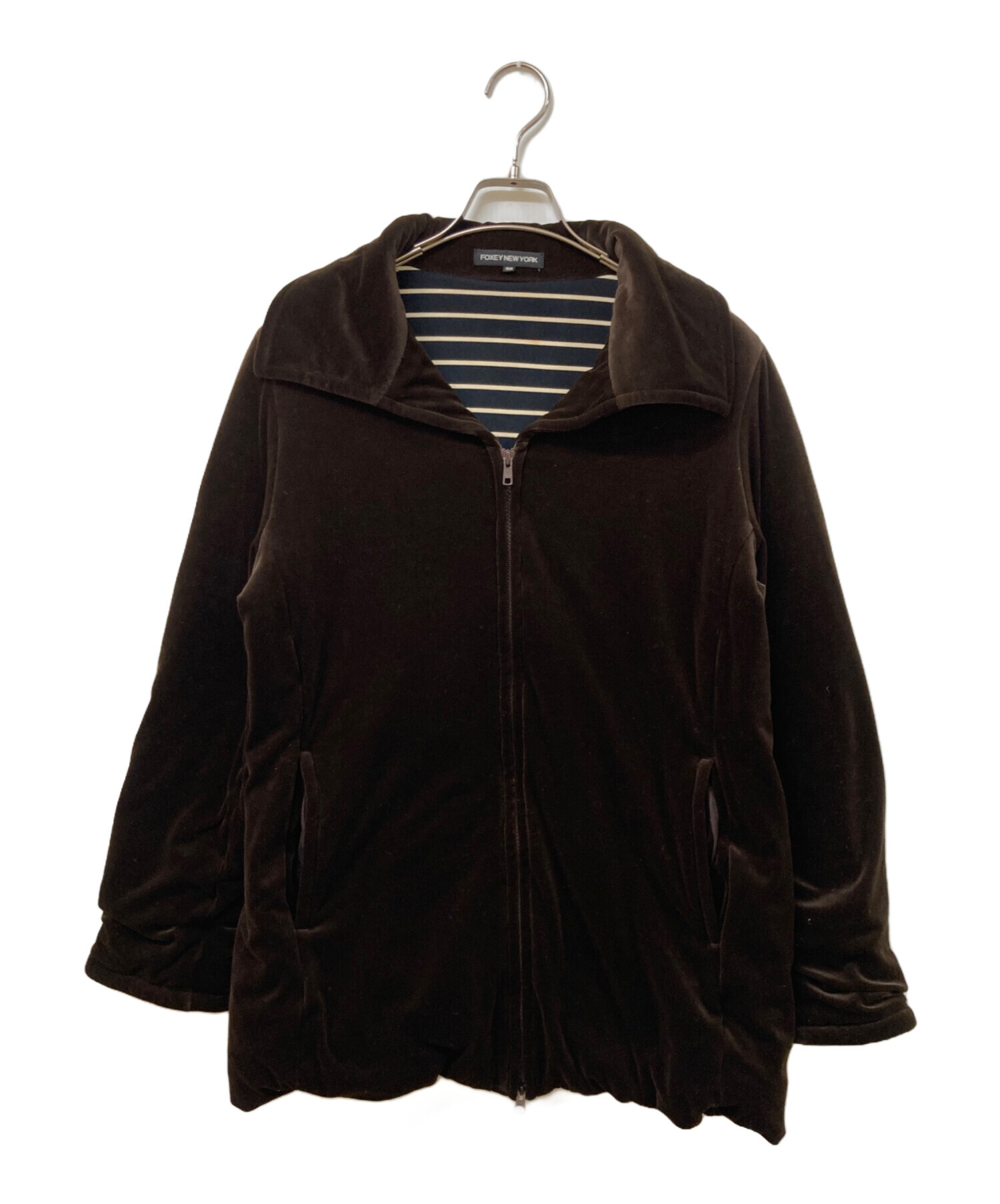 中古・古着通販】FOXEY NEWYORK (フォクシーニューヨーク) 中綿ベロア