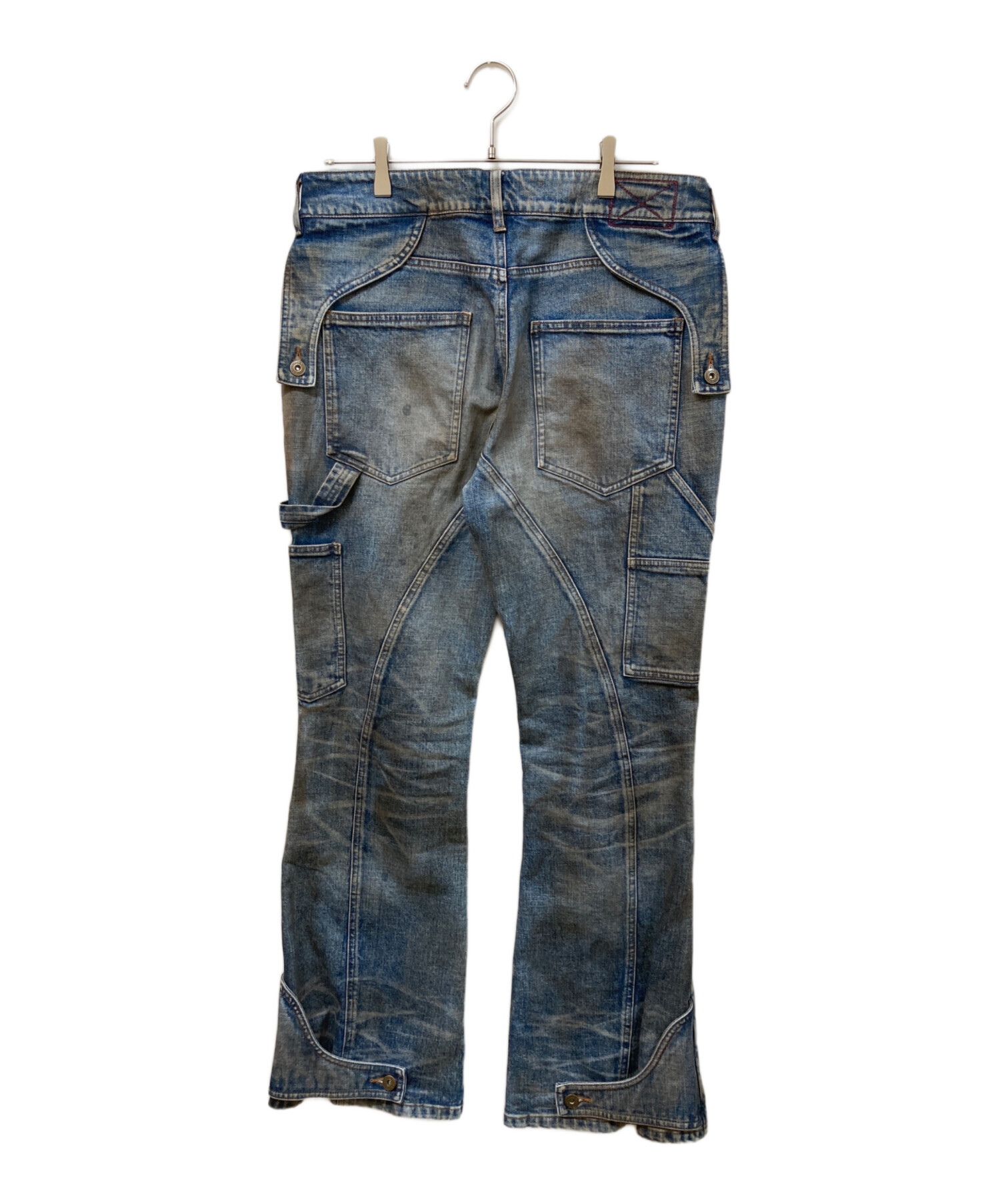 中古・古着通販】MLVINCE (メルヴィンス) DOUBLE KNEE JEANS 